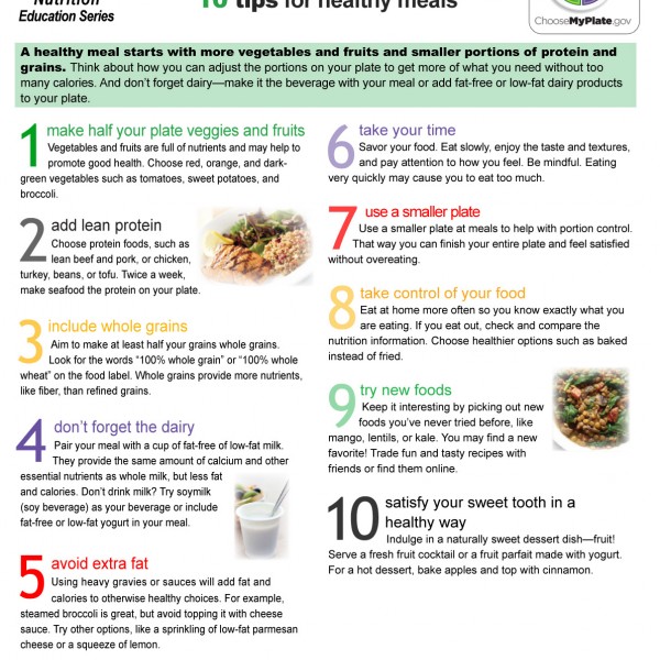 DG Tipsheet 7 Build a Healthy Meal - AZ Healthzone